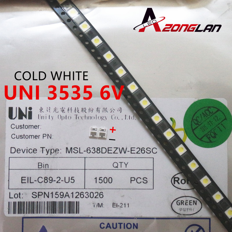 UNI LED Ʈ LCD TV 500 3535 LED SMD  ..